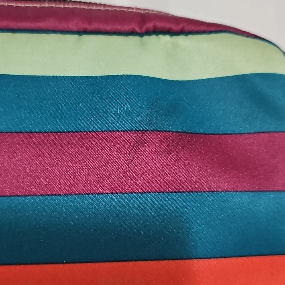 Coach Multicolor Striped Laptop Sleeve